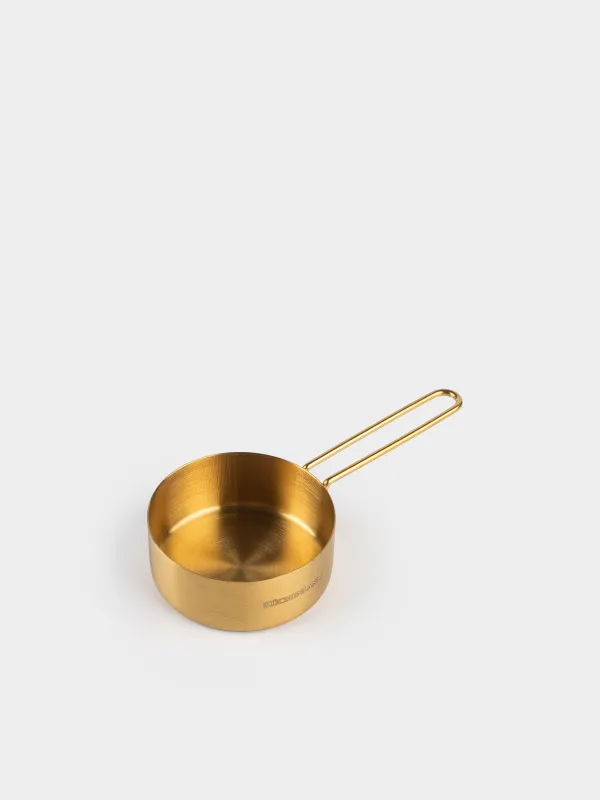 Ложка мерная, 100 мл, сталь, золотистая, Device gold, image-1
