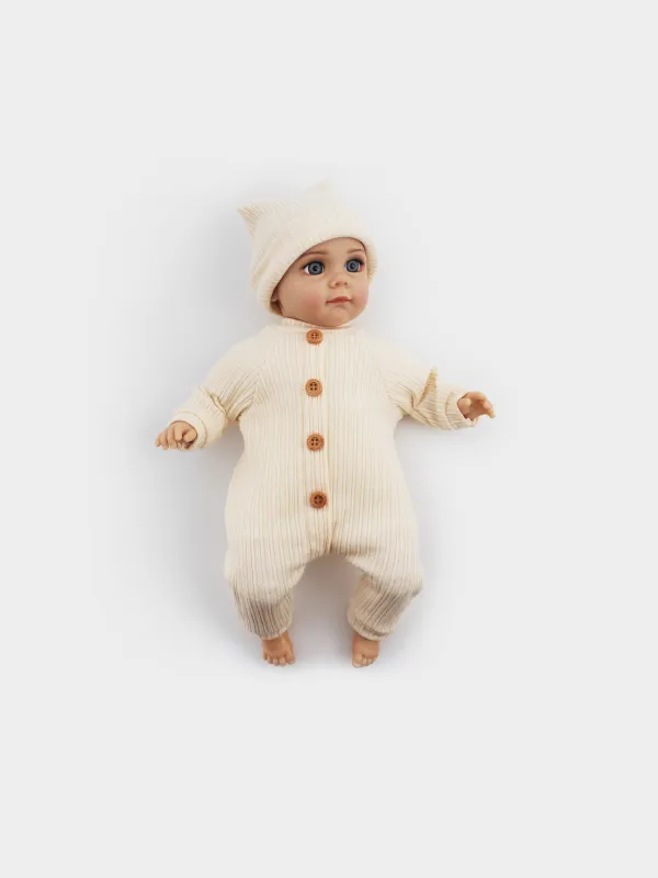 Кукла, 35 см, музыкальная, ПВХ, Пупс в одежде, Childhood, image-0