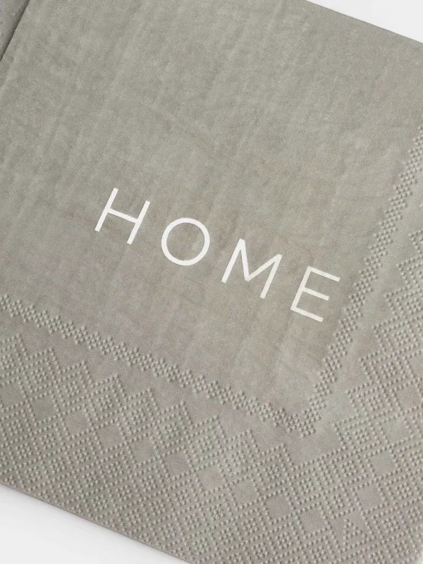 Салфетки бумажные, 33х33 см, 20 шт, Home, Scroll, image-3