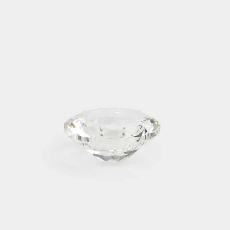 Подсвечник, 7x4 см, для чайной свечи, Бриллиант, Diamond