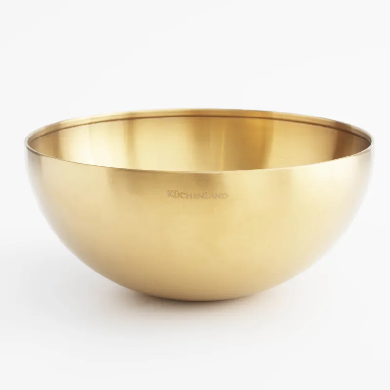 Терең ыдыс, 800 мл, болат, алтын, Classic gold