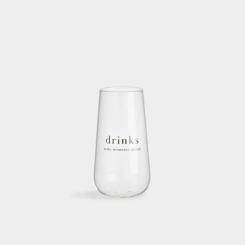 Стақан, 15 см, 500 мл, шыны Б, Clear font