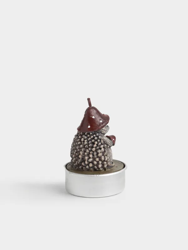 Свеча, 3x5 см, 4 шт, Ежик, Shape candle, image-3