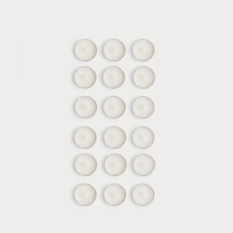 Свеча ароматическая, 4 см, 18 шт, чайная, Luxury white