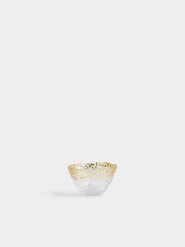 Кесе, 12х7 см, мл, шыны, алтын түстес, Paradise gold, image-0