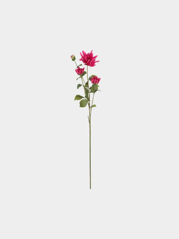 Ветка декоративная, 85 см, Розовый георгин, Flower garden, image-0