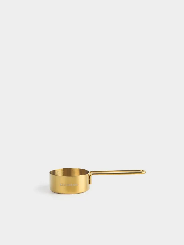 Ложка мерная, 50 мл, сталь, золотистая, Device gold, image-0