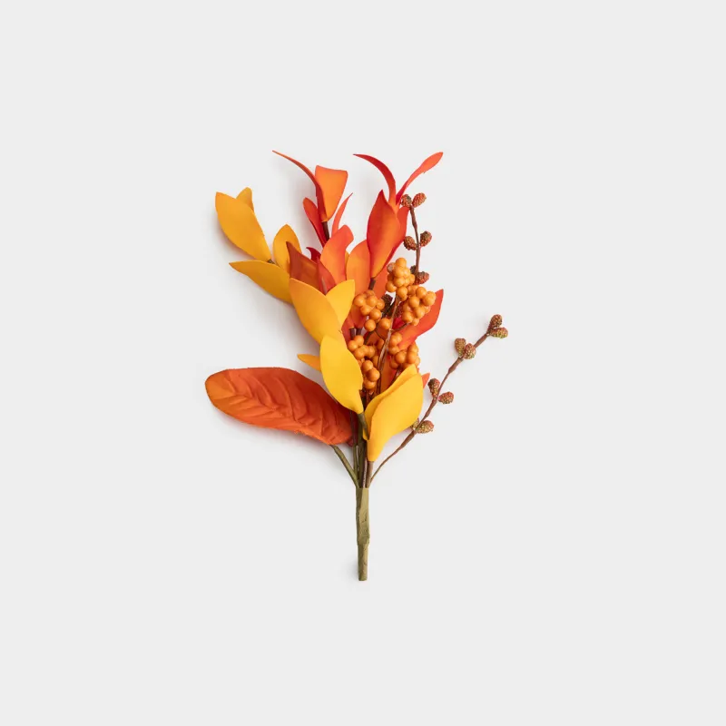 Ветка декоративная, 25 см, Осенние ягоды, Forest symphony decor