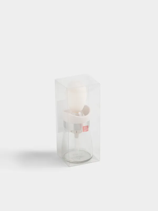 Контейнер для масла, 140 мл, с кисточкой, стекло/силикон, молочный, Milk kitchen, image-3
