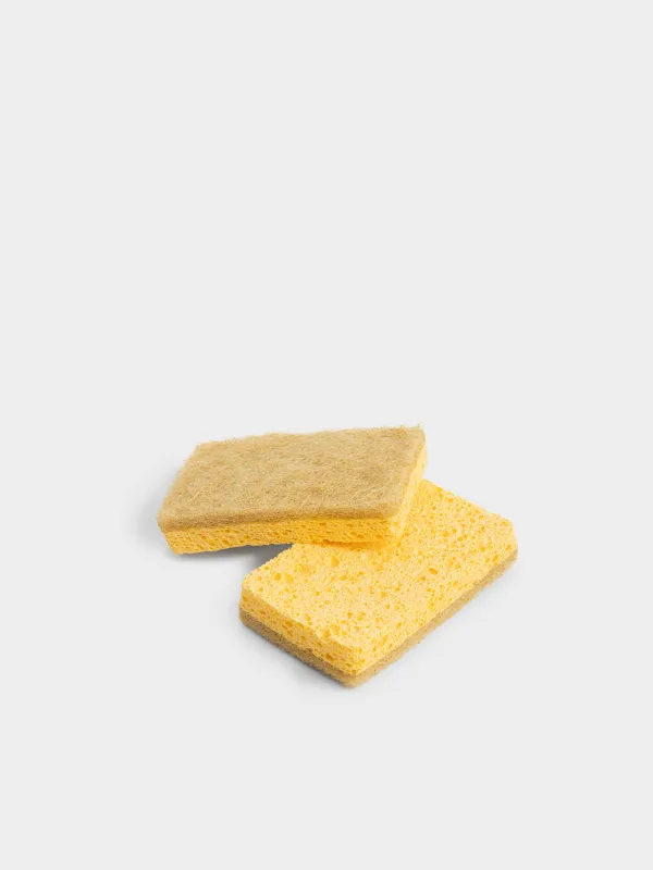 Губка для мытья посуды, 2 шт, Clean, image-3