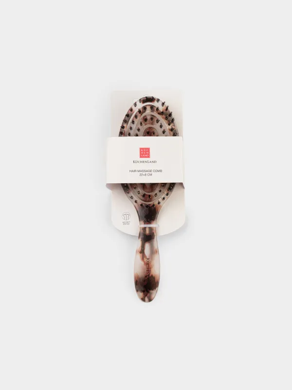 Расческа массажная для волос, Zipo leopard, image-5