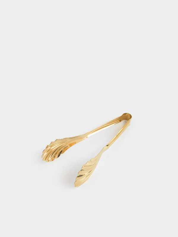 Асүйлік қысқыштар, 23 см, болат, алтын, Қабыршақтар, Classic gold, image-1