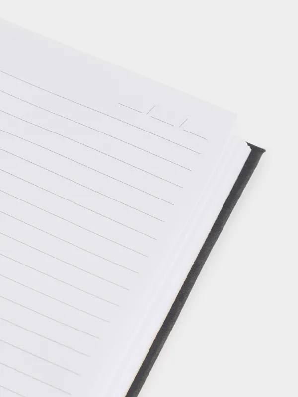 Блокнот, 14х20 см, 80 п, полиуретан, қара, Зодиак белгілері, Stationery black, image-3