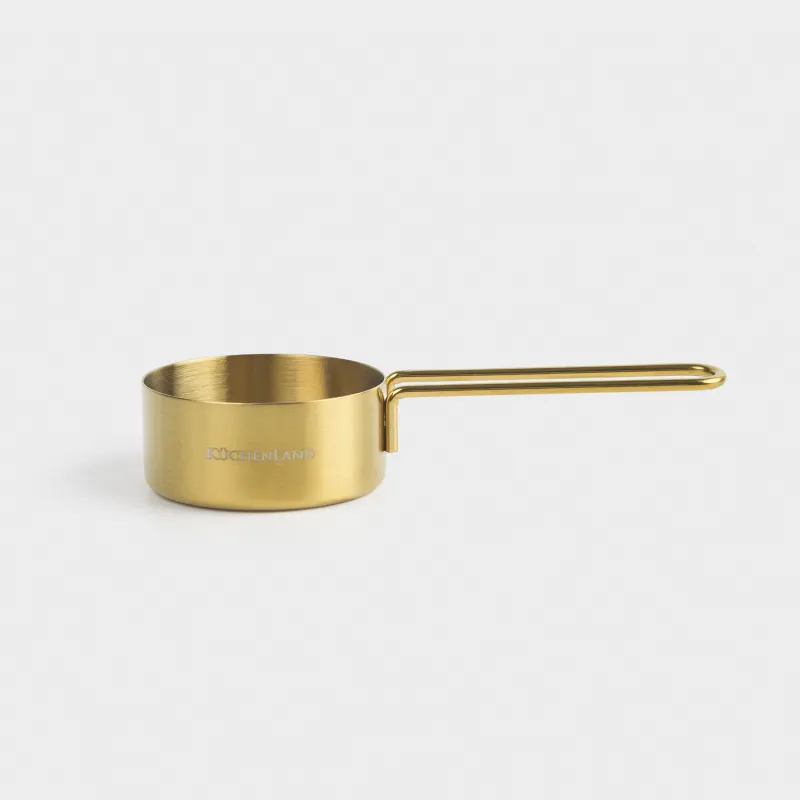 Өлшеуіш қасық, 50 мл, болат, алтын, Device gold