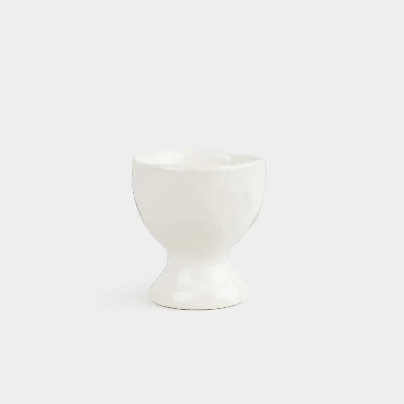 Подставка для яйца, 6 см, керамика D, белая, Ceramo