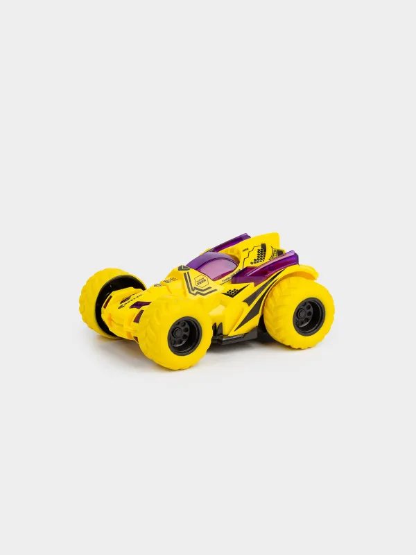 Ойыншық, 12х5 см, пластик, сары, Көлік, Kids cars, image-0