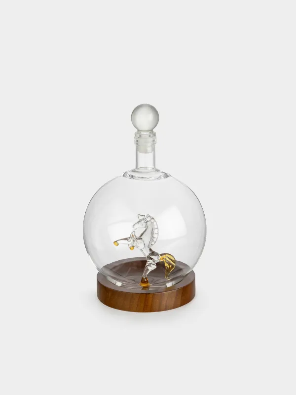 Графин, 850 мл, на подставке, Конь, Bar, image-1