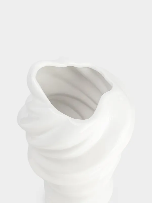 Ваза для цветов, 30 см, декоративная, Волны, Fluid, image-3