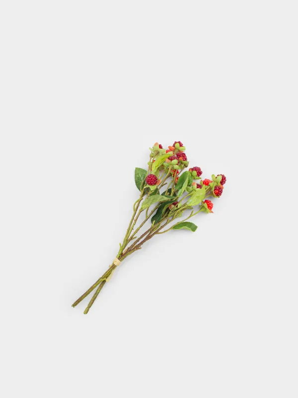 Букет искусственный, 30 см, пластик/полиэстер, Малина, Fruit decor, image-1