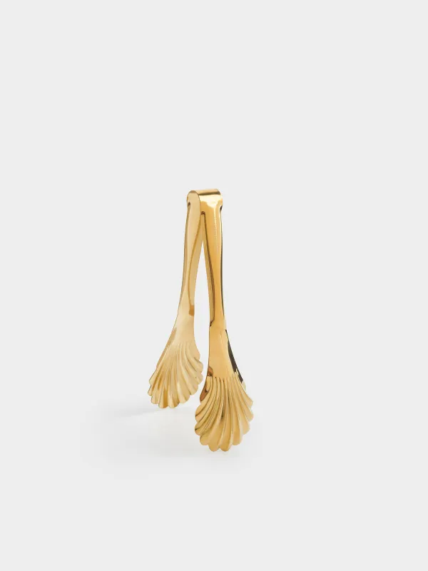 Асүйлік қысқыштар, 23 см, болат, алтын, Қабыршақтар, Classic gold, image-0