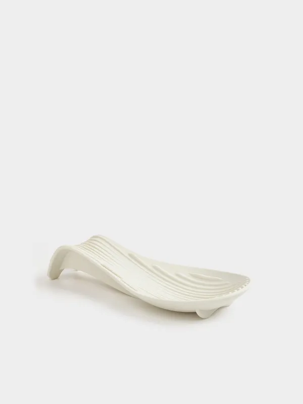 Қасыққа арналған тұғыр, 23 см, силикон, сарғылт-қоңыр, Wavelet, image-1