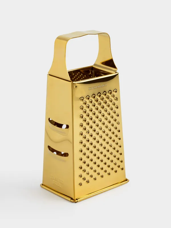 Үккіш, 18 см, төрт қырлы, болат, алтын, Classic gold, image-1