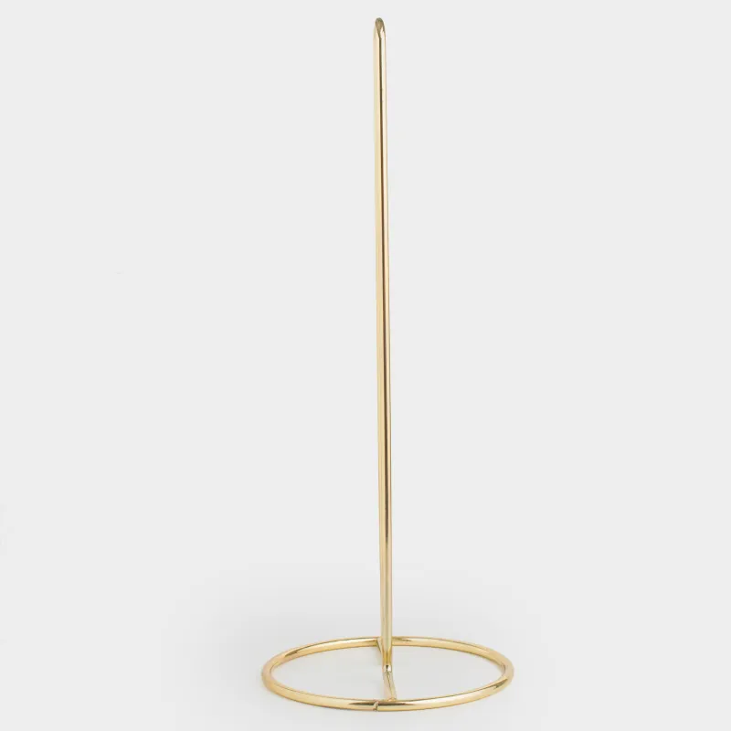 Қағаз сүлгілерге арналған ұстағыш, 31 см, металл, алтын, Twist gold, image-2