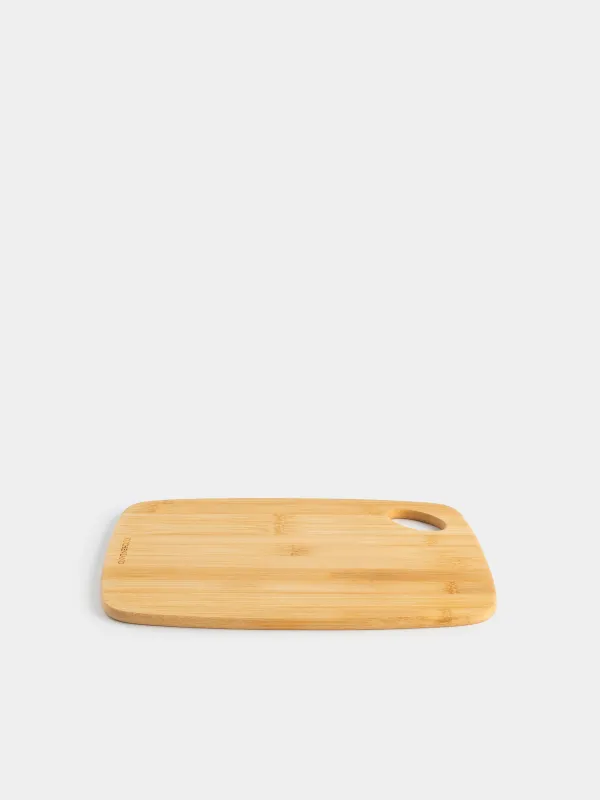 Кесу тақтасы, 30х22 см, тікбұрышты, дөңгелек, бамбук, Bamboo, image-4