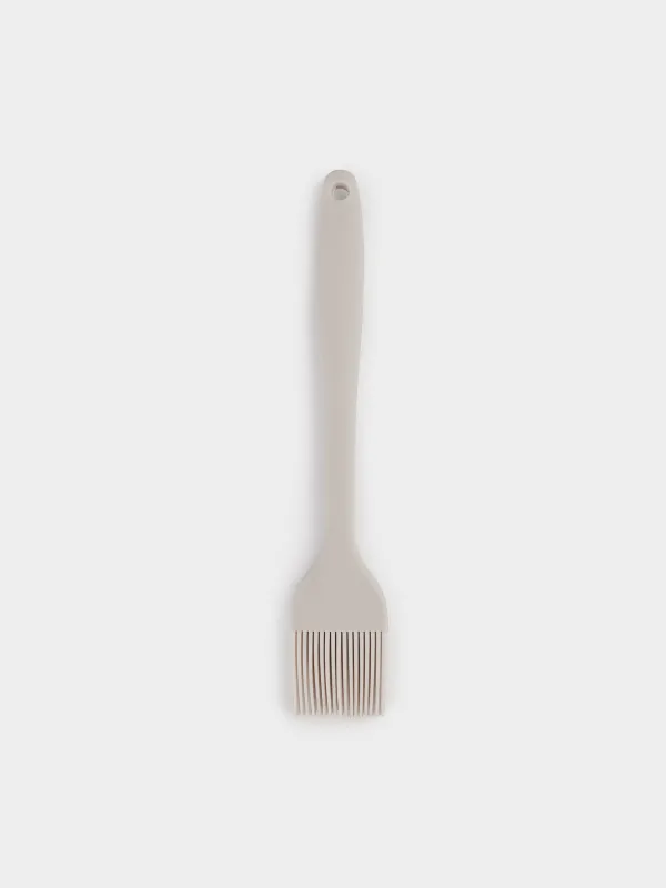 Пісіру щеткасы, 26 см, силикон, бежевый, Benefit, image-1