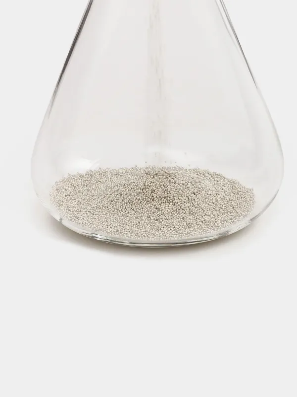 Часы песочные, 16 см, 2 минуты, стекло, серебристые, Sand time, image-2