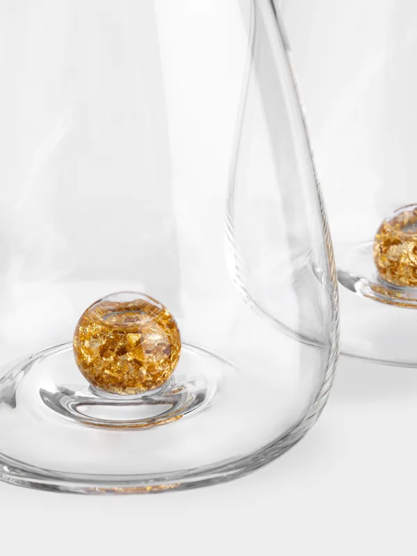 Стакан, 460 мл, 2 шт, Янтарный шар, Sorento globular, image-3