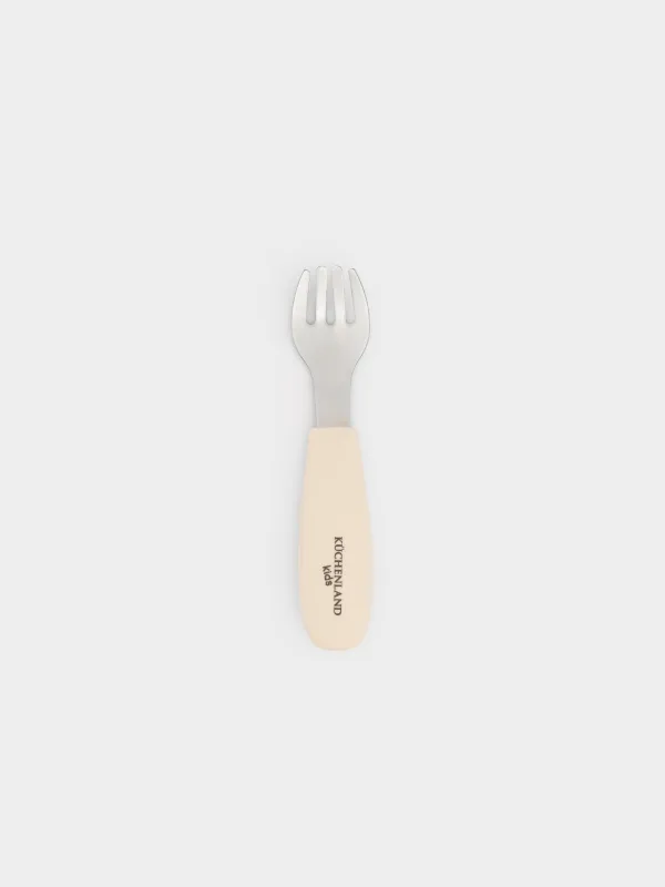Вилка, бежевая, Kiddy, image-0
