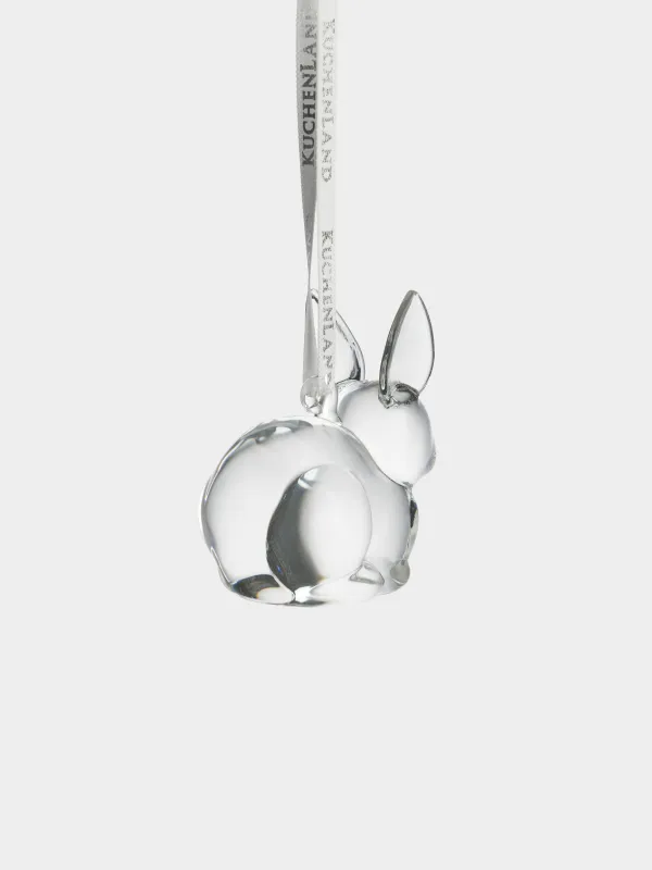 Сәндік салпыншақ, 6 см, шыны, Қоян, Tradition Easter, image-2