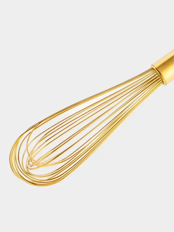 Венчик, 29 см, сталь, золотистый, Device gold, image-2