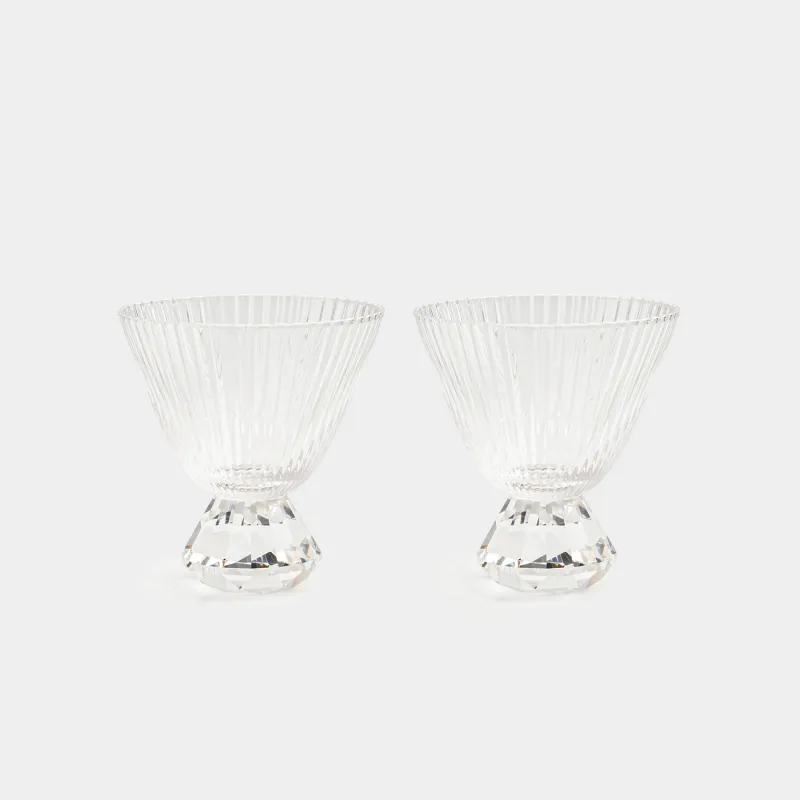 Мартини бокалы, 310 мл, 2 дана, шыны Р, Гаухар, Diamond R