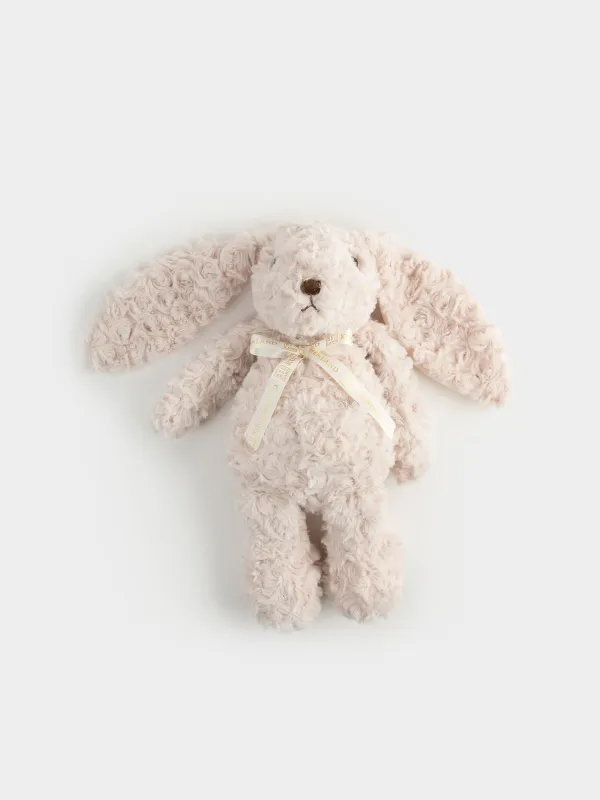 Игрушка, 33 см, мягкая, полиэстер, молочная, Кролик с сердцем, Rabbit, image-2