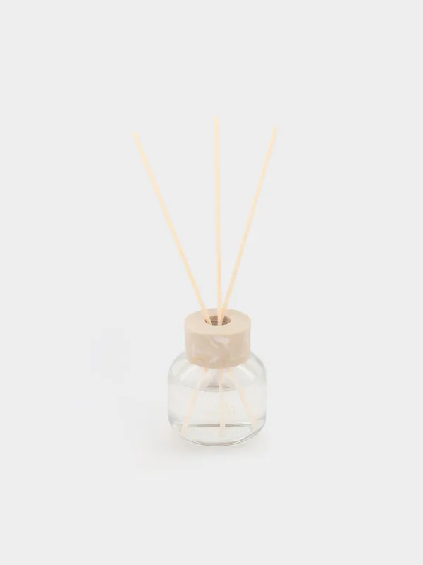 Хош иісті диффузор, 100 мл, сарғылт-қоңыр, Linen Wood, Stone flower, image-0