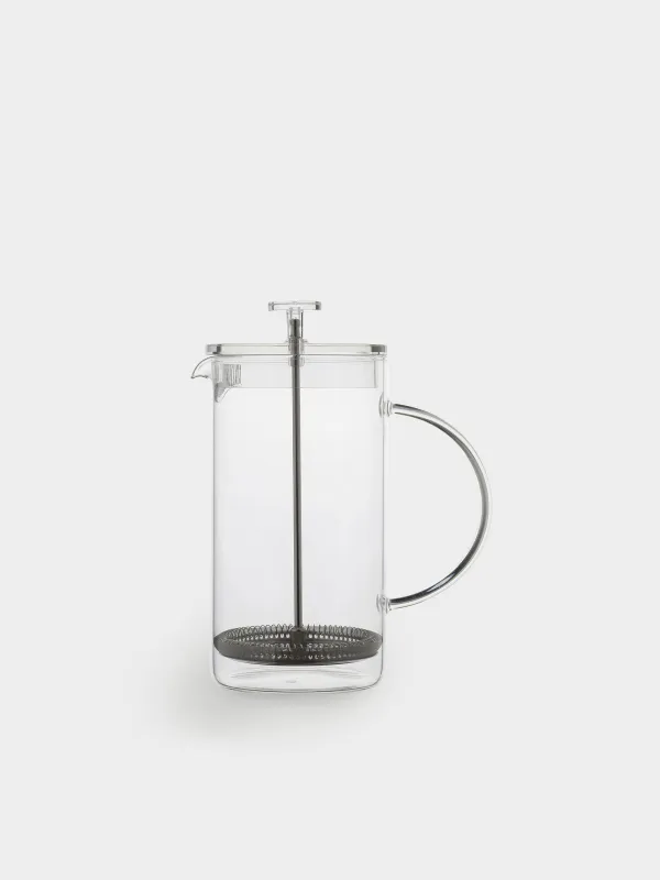 Френч-пресс, 1 л, шыны Б/болат, Clear, image-0