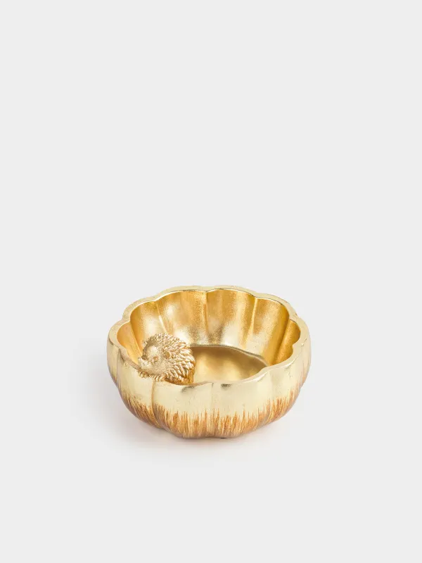 Конфетница, 21х12 см, Ежик на тыкве, Golden forest, image-2