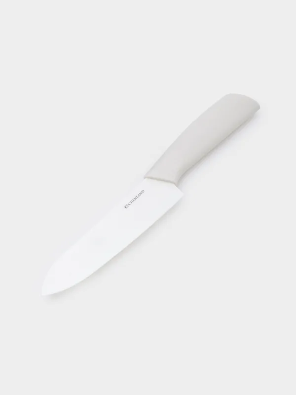 Нож для нарезки, 15 см, с чехлом, керамика/пластик, молочный, Regular, image-4