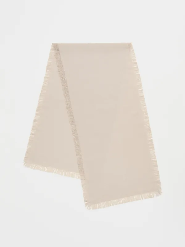 Дорожка настольная, 40х160 см, с бахромой, из хлопока, Framed, image-0
