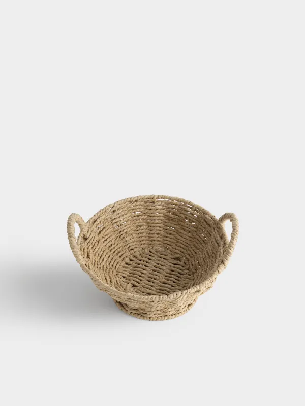 Корзина для хранения, 27х24х15 см, с ручками, Braided, image-2