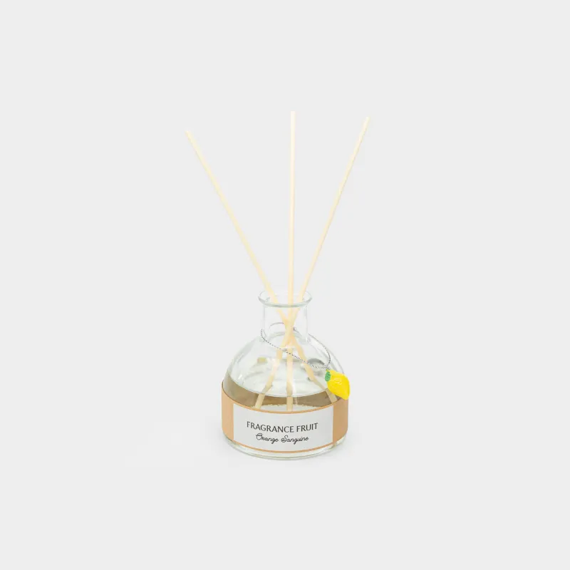 Хош иісті диффузор, 80 мл, салпыншағы бар, Хош иіс, Лимон, Fragrance fruit