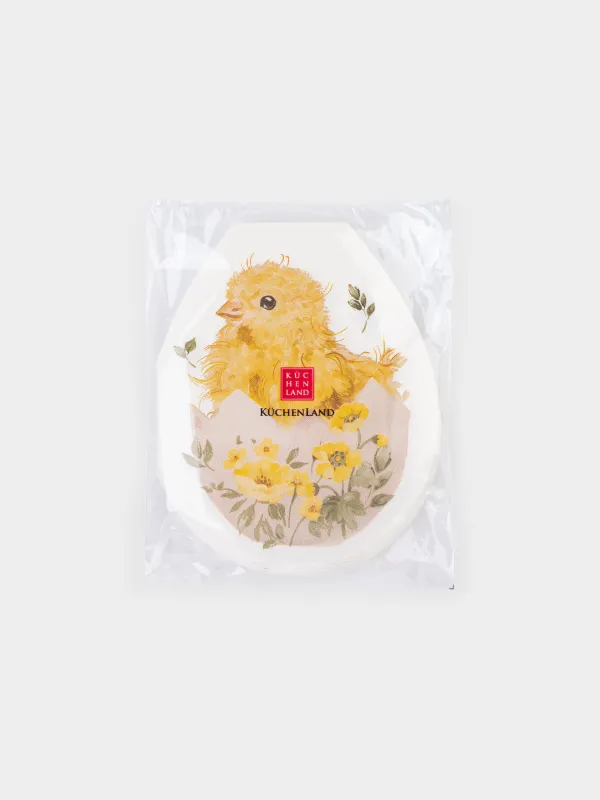 Салфетки бумажные, 25х30 см, 20 шт, Natural Easter, image-4