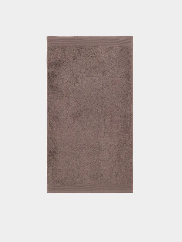 Полотенце, 70х140 см, хлопок, коричневое, Gentle cotton, image-1