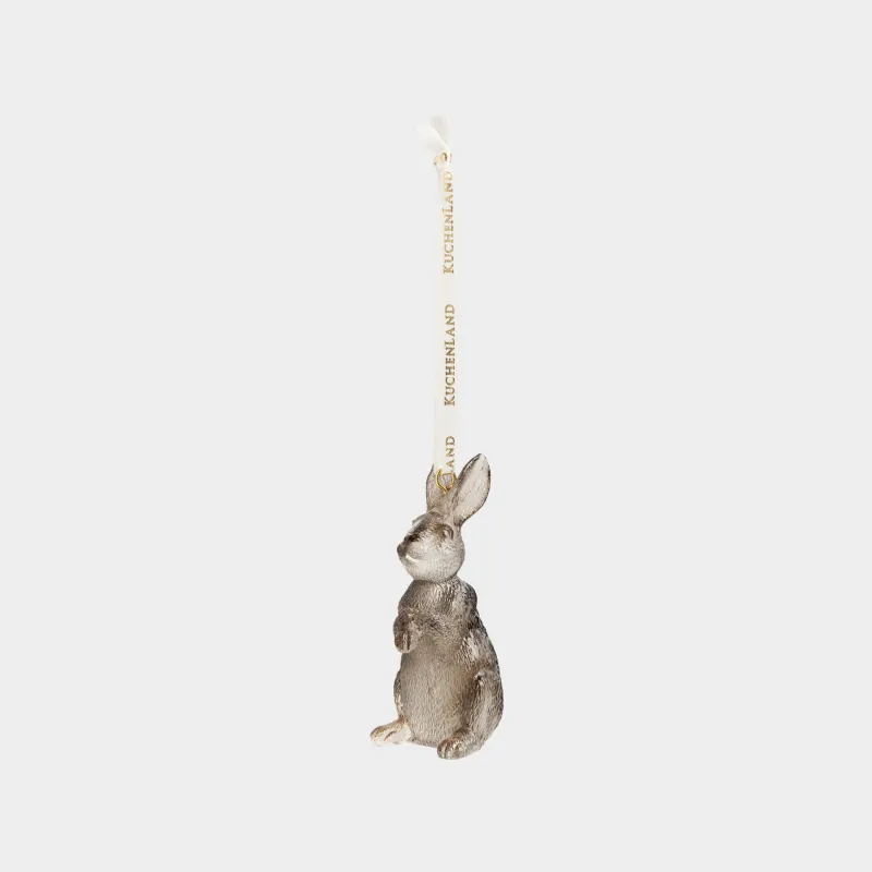 Подвеска декоративная, 8 см, Кролик, Natural Easter