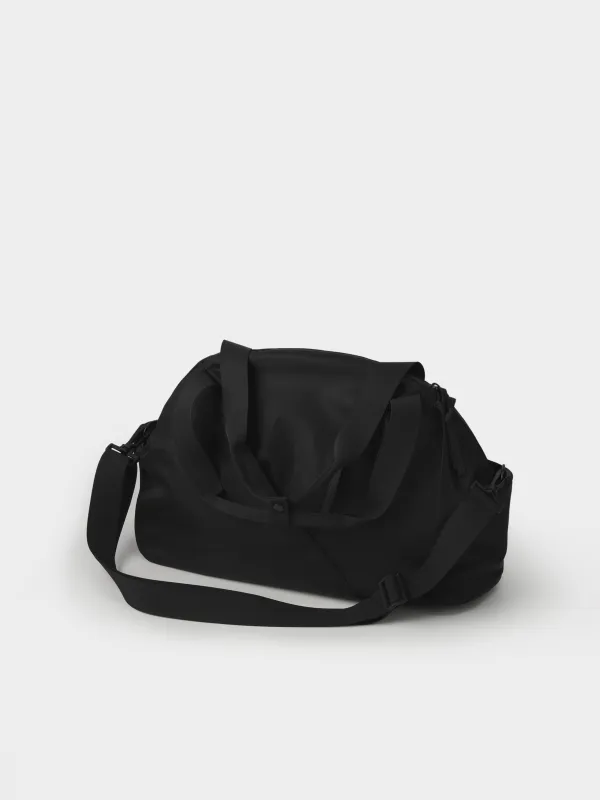 Спорттық сөмке, 45х29х16 см, сабы және иық бауы бар, нейлон, қара, Force sport, image-3