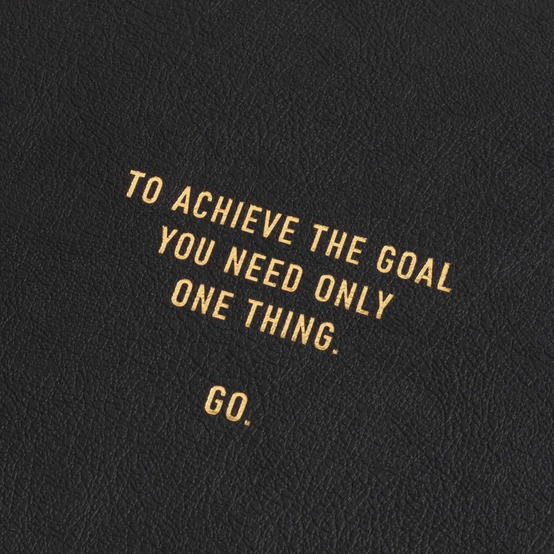 Жазбаларға арналған дәптер, 15х20 см, 100 л, сақиналарда, аспасы бар, қара, Stationery black, image-4