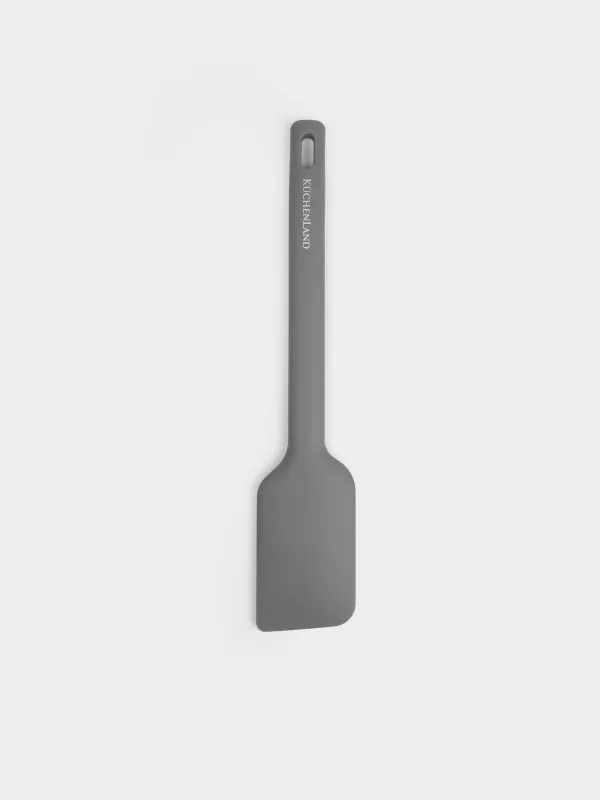 Лопатка-шпатель, 28 см, силикон, серая, Grey steel, image-0