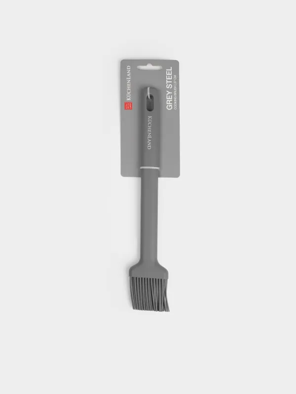 Ас үй жаққышы, 27 см, силикон, сұр, Grey steel, image-5